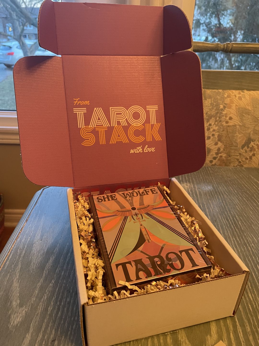 Customer photo review of She Wolfe Tarot - 4th Edition