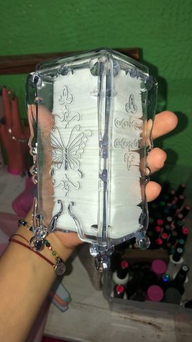 Customer photo review of Porta Gasas Transparente