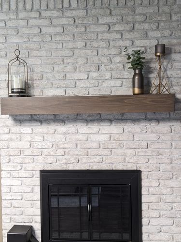Customer photo review of Contemporary Mantels