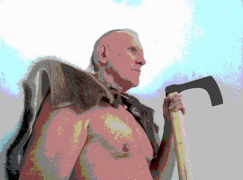 Customer photo review of Reindeer Hide Mantle