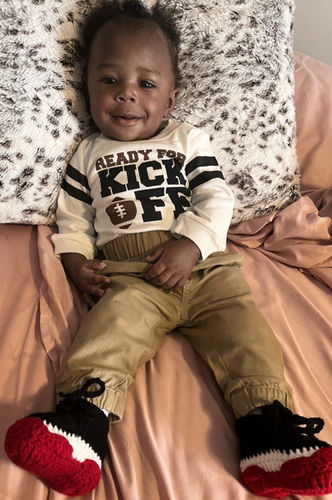 Customer photo review of Hand-Made Baby Jumpshot 11