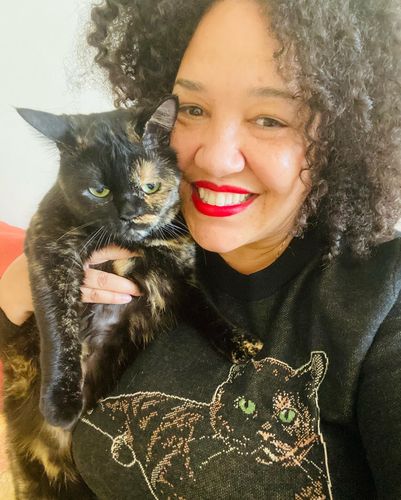 Customer photo review of Full-Body Pet Custom Sweater