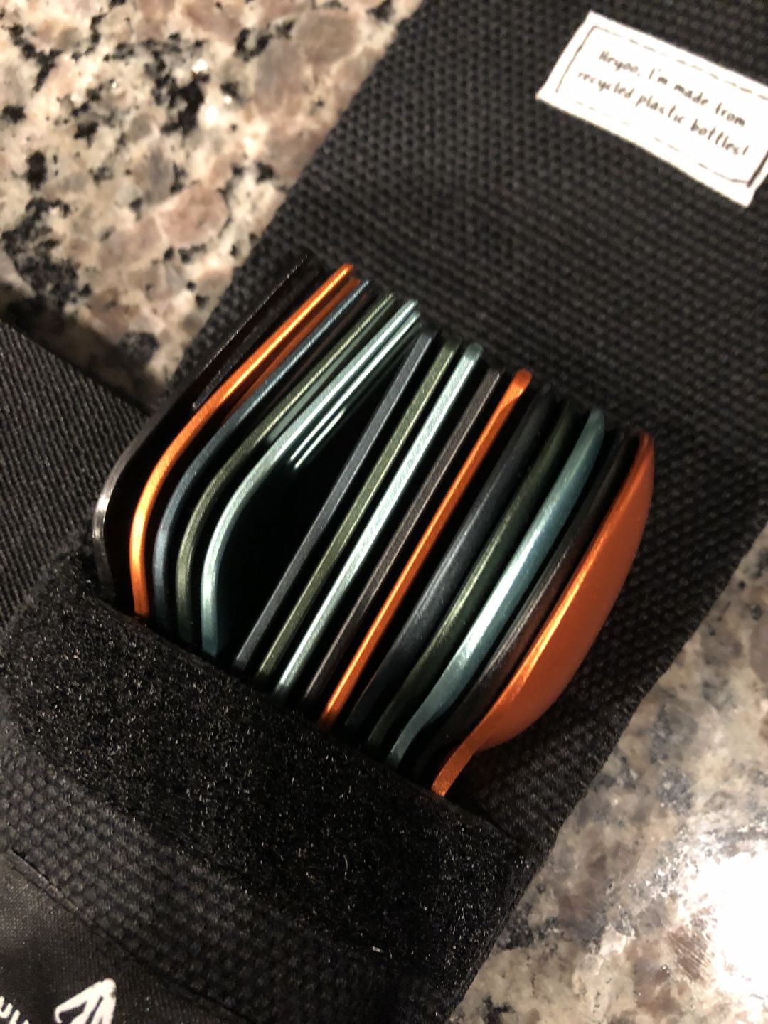 Customer photo review of Magware Magnetic Flatware Full Set