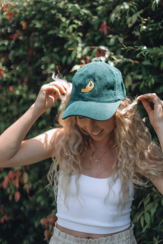 Customer photo review of Italian Salute - Green Corduroy Hat