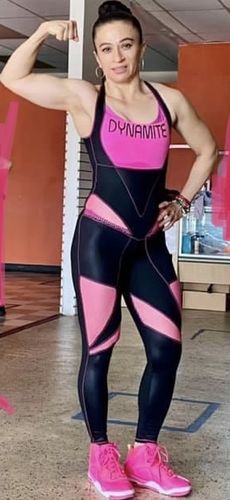 Customer photo review of Apple Booty Legging - Katzen Jaguar Print