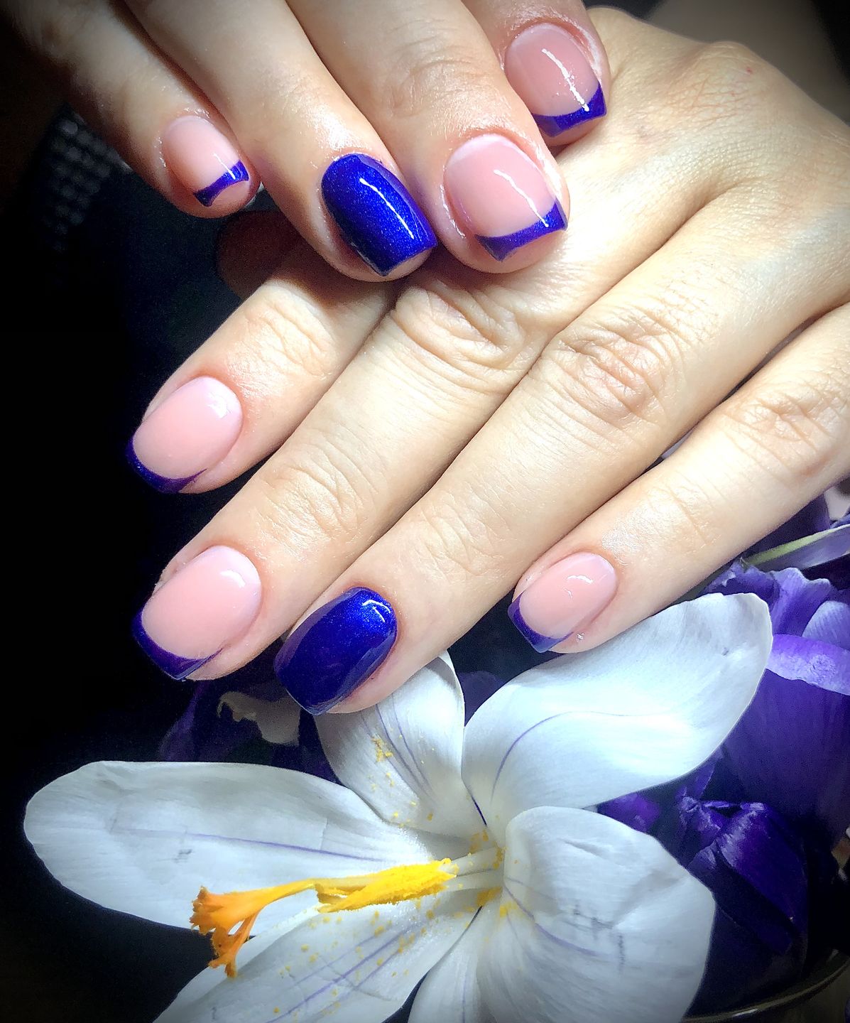 Customer photo review of Semilac Top Coat No Wipe UV Gel Polish 7 ml
