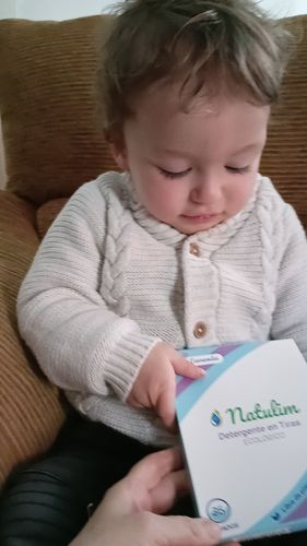 Customer photo review of Eco-Tiras de Detergente 40 lavados Natulim