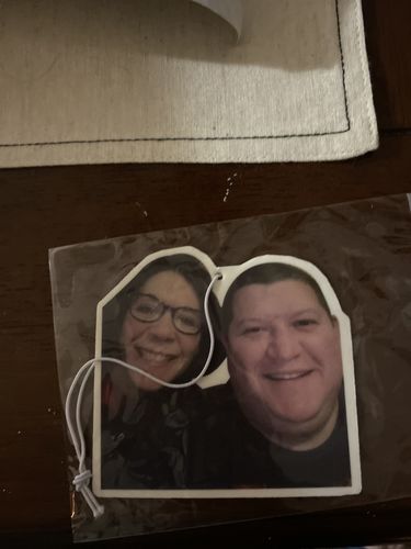Customer photo review of Two Custom Air Fresheners