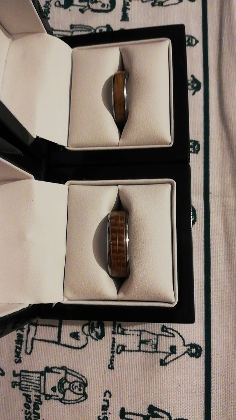 Customer photo review of The Barrelwood Wonder Ring