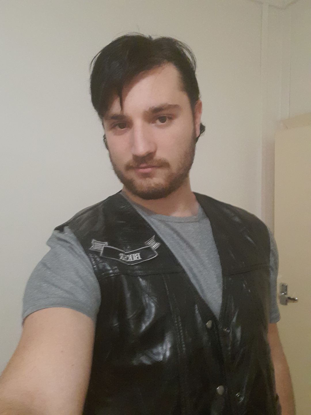 Customer photo review of Leather Vest