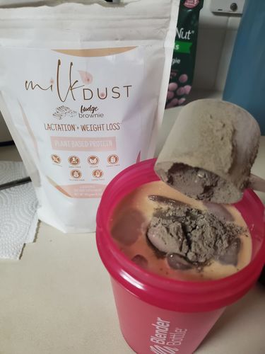 Customer photo review of Milk Dust Sample Packs