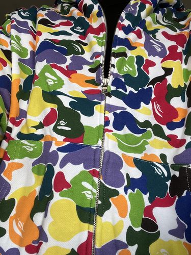 Customer photo review of BAPE WGM Camo Hoodie