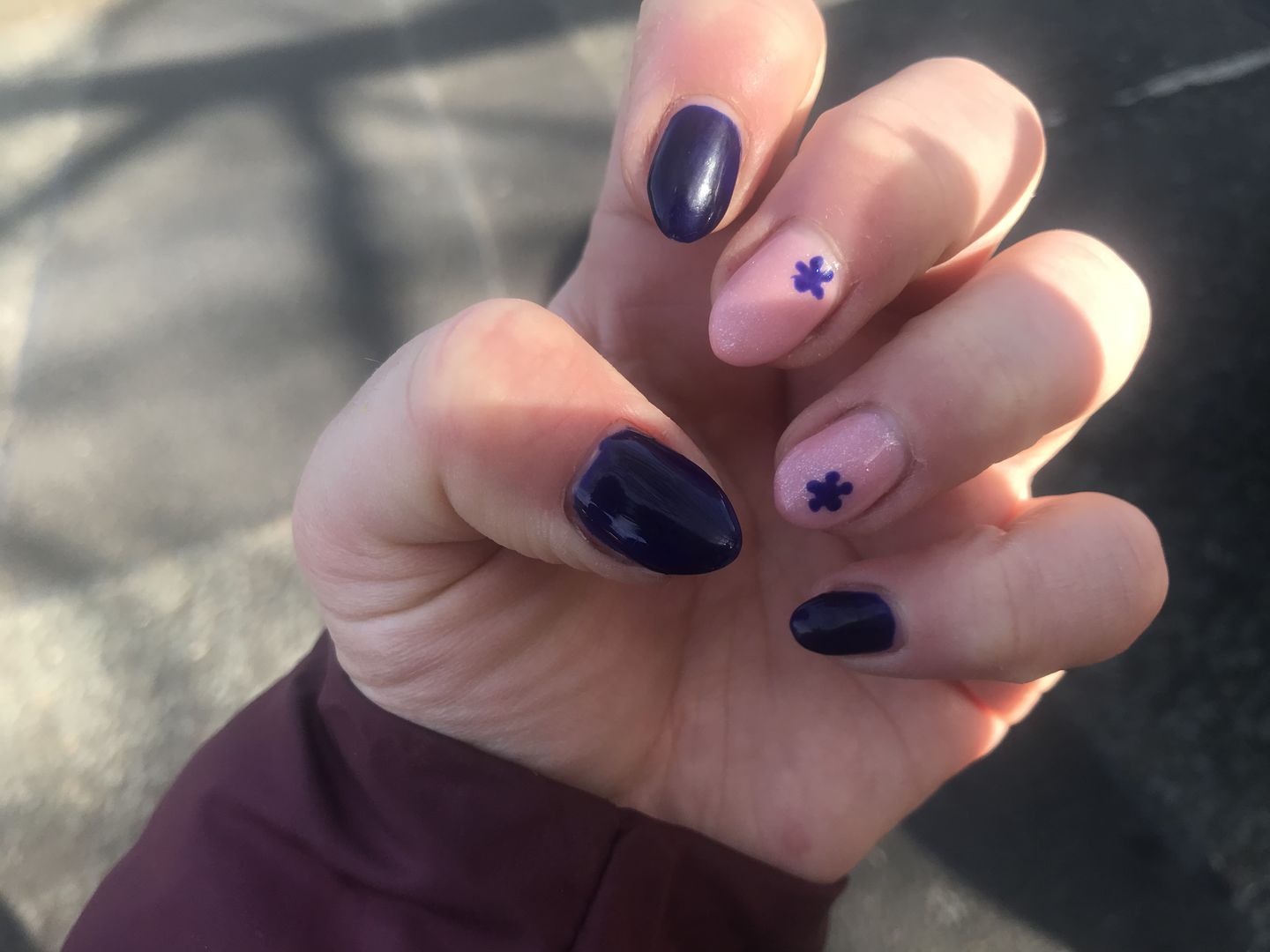 Customer photo review of Semilac 390 Spark of Bare Love UV Gel Polish 7ml