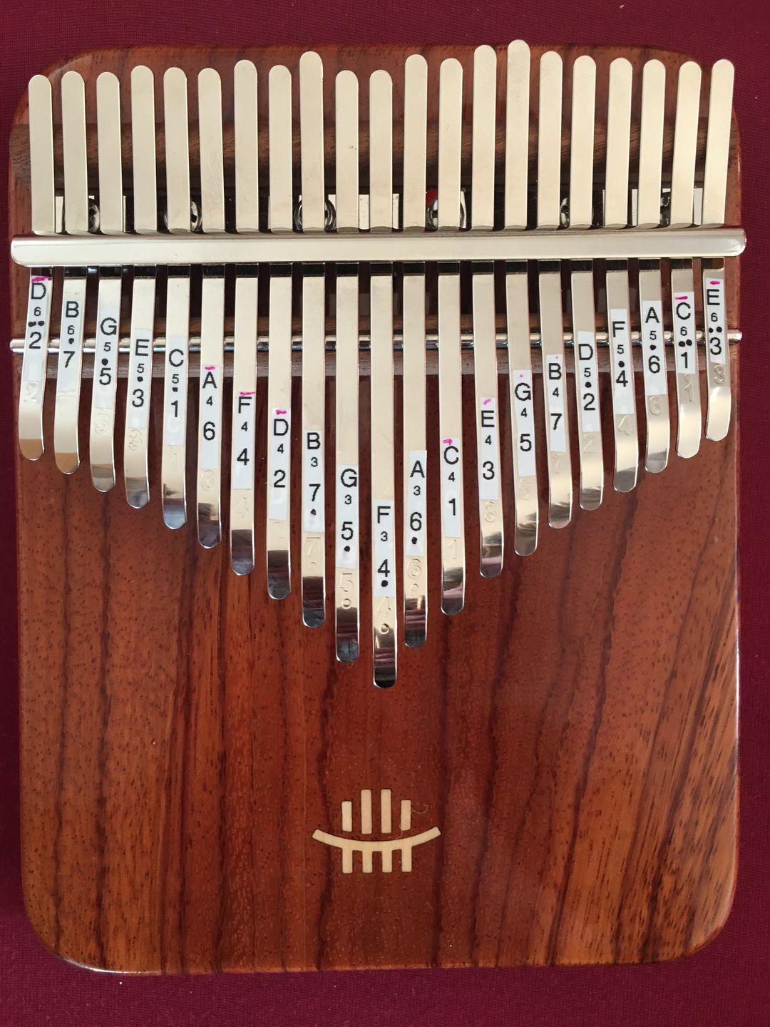 Customer photo review of Sonodrum Kalimba - Sonolimba - Afrikanisches Korallenholz