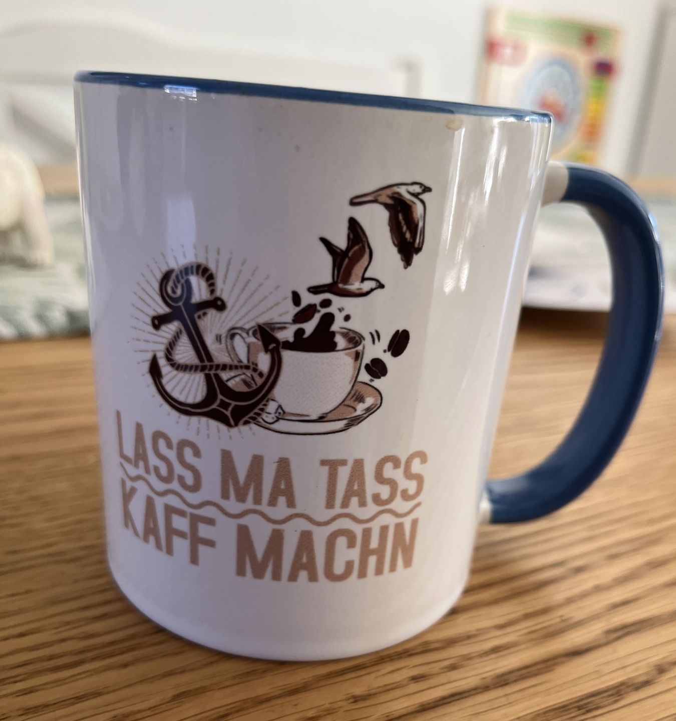 Customer photo review of Tass Kaff · Keramik Tasse zweifarbig