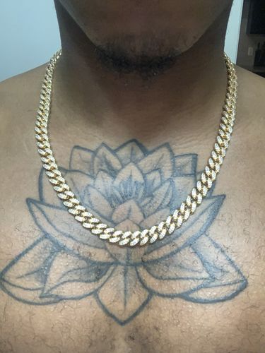 Customer photo review of Iced Out Cuban