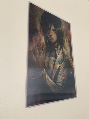 Customer photo review of 3D Triple Transition [Titan Level Friendship] Lenticular Print