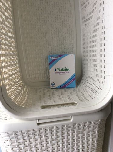 Customer photo review of Eco-Tiras de Detergente 40 lavados Natulim