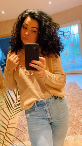 Customer photo review of Growth & Shine Hair Oil