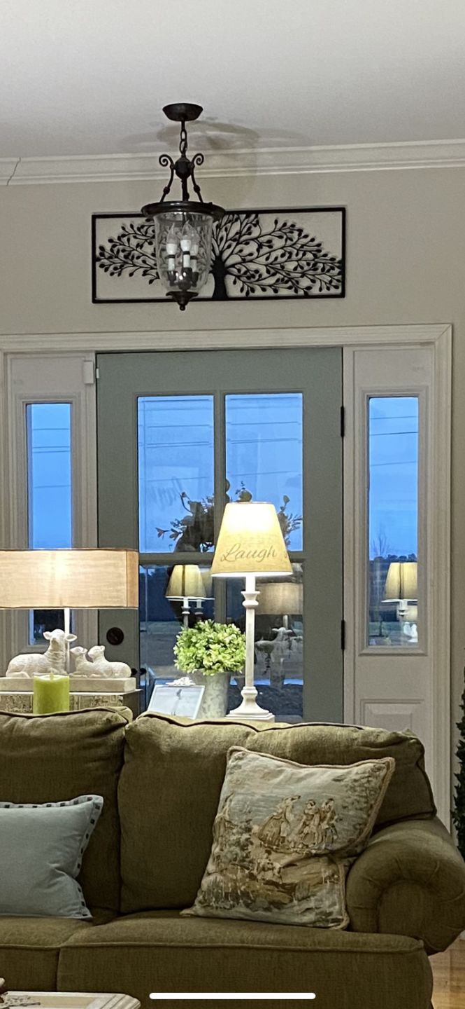 Customer photo review of Clear 1 Lite Glass and Frame Kit (Half Sidelite 8" x 36" Glass Size)