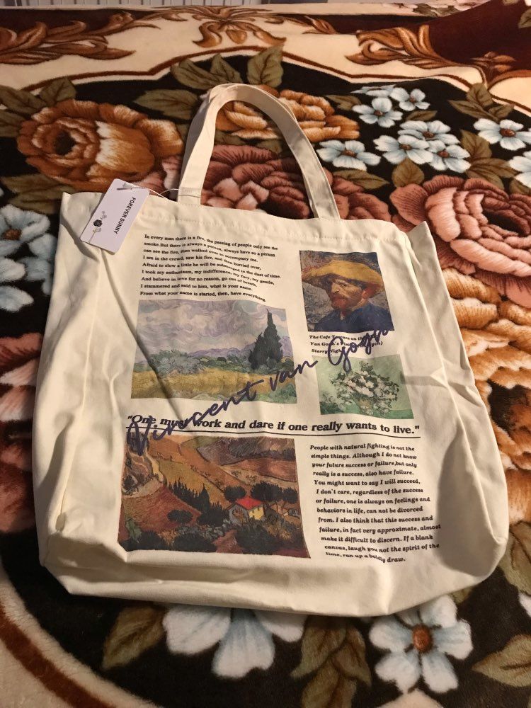 Customer photo review of Van gogh vintage Bag