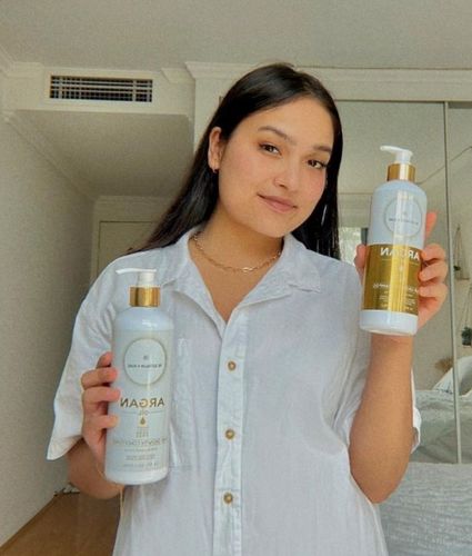 Customer photo review of Hair Growth With Argan Oil - 10 Minute Miracle - Mask Bundle