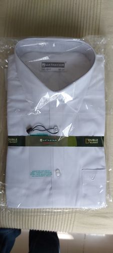Customer photo review of Double Delight White Shirts - 2 Pcs Combo Pack