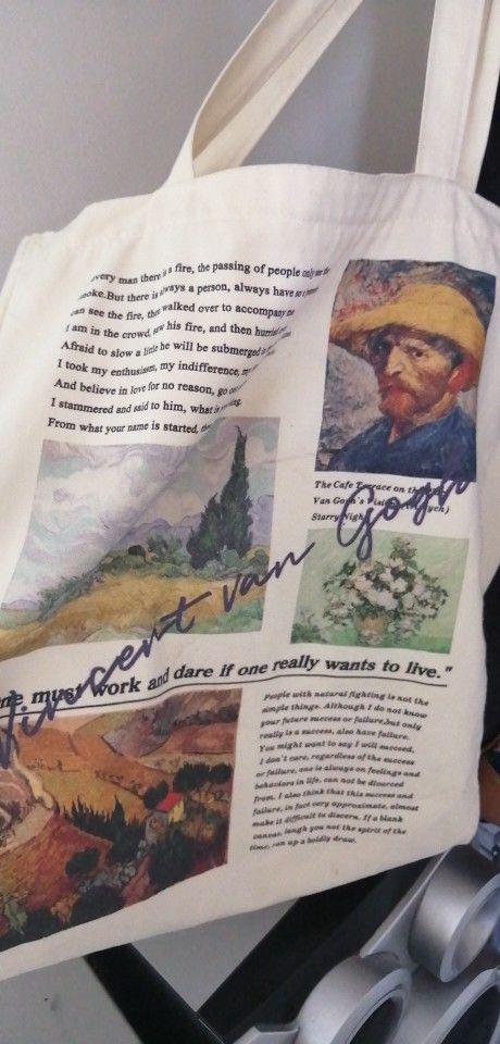 Customer photo review of Van gogh vintage Bag