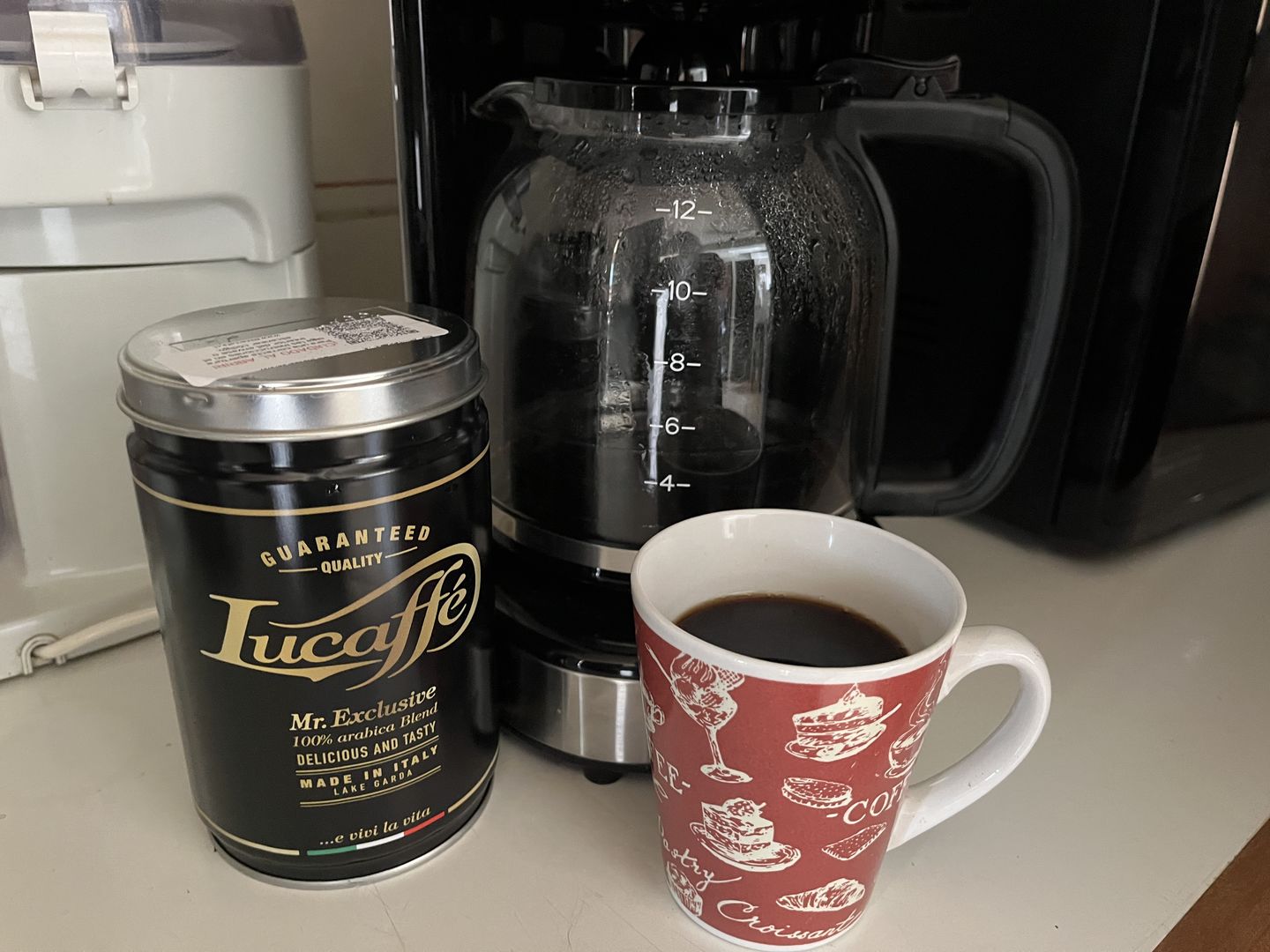 Customer photo review of Lata Lucaffe Classic y Mr. Exclusive 250 grs Grano Molido