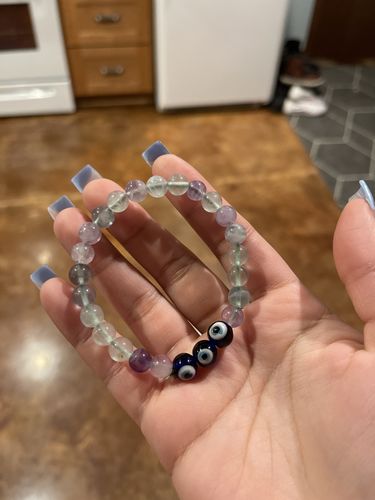 Customer photo review of Triple Evil Eye Bracelets 🧿