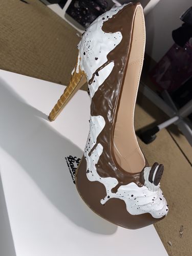 Customer photo review of Cookies and Cream Ice Cream Heels