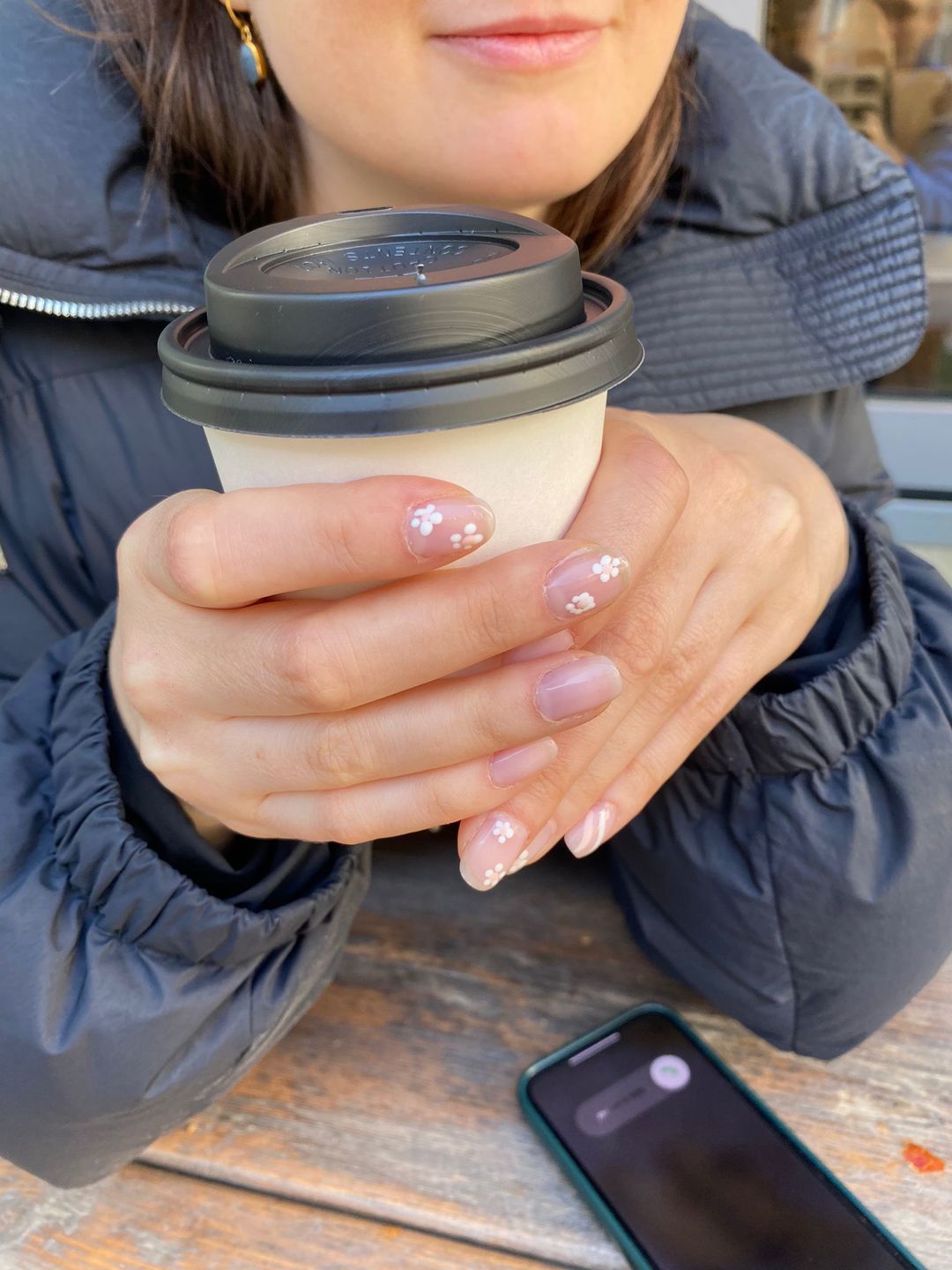 Customer photo review of Semilac 002 Delicate French UV Gel Polish 7ml