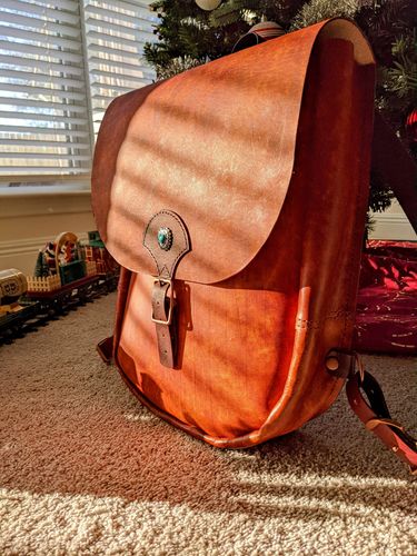 Customer photo review of No.82 | Saddlebag Backpack (Digital Pattern)