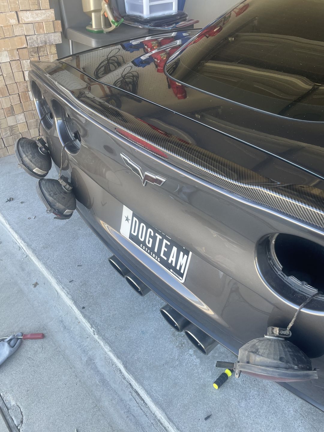 Customer photo review of Corvette C6 Grand Sport / Z06 / ZR1  Side Skirts Rocker Panels