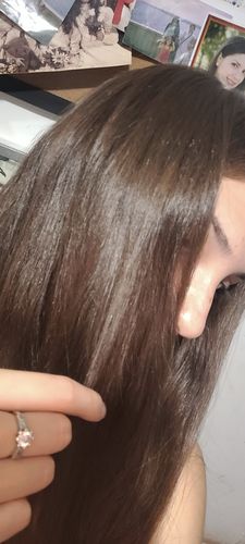 Customer photo review of Shampoo + Acondicionador Reflejos Rubios 350ml