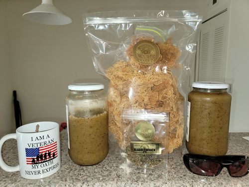 Customer photo review of St Lucia Gold Sea Moss