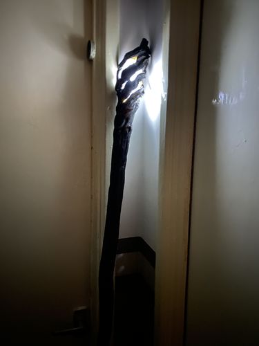 Customer photo review of Hobbit - Gandalf Illuminating Staff