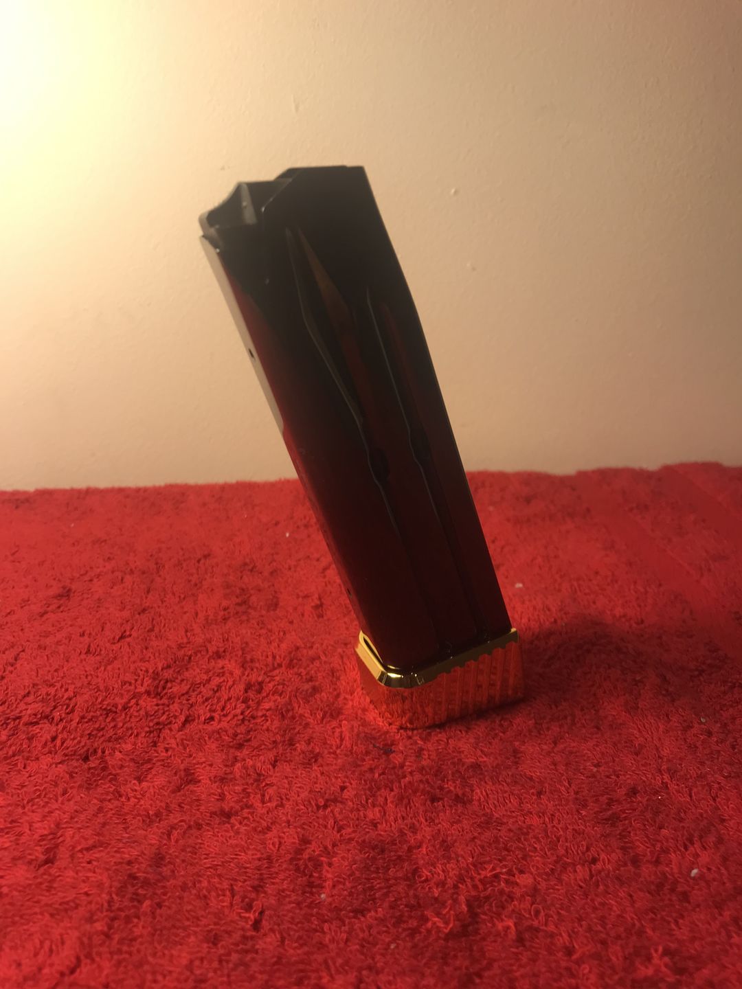 Customer photo review of STI 2011 Staccato/BUL Armory | Brass | Double Stack Long Magazine Base Pad Set