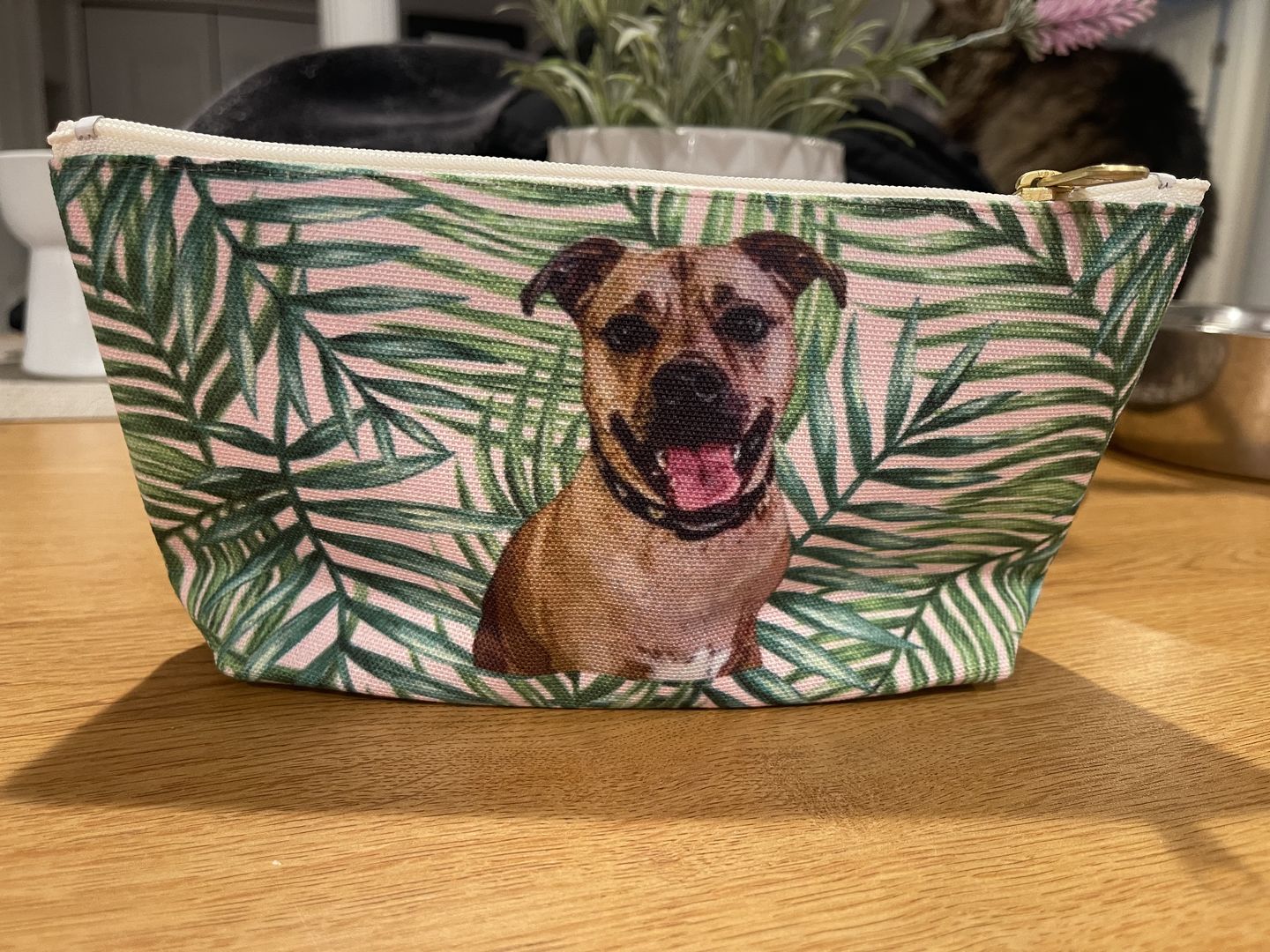 Customer photo review of Custom Pet Art Dopp Kit Bag