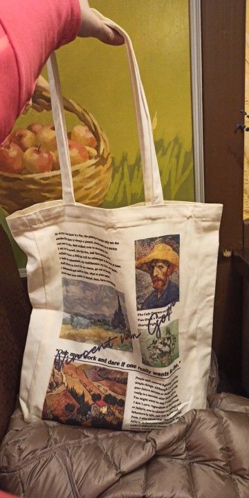 Customer photo review of Van gogh vintage Bag