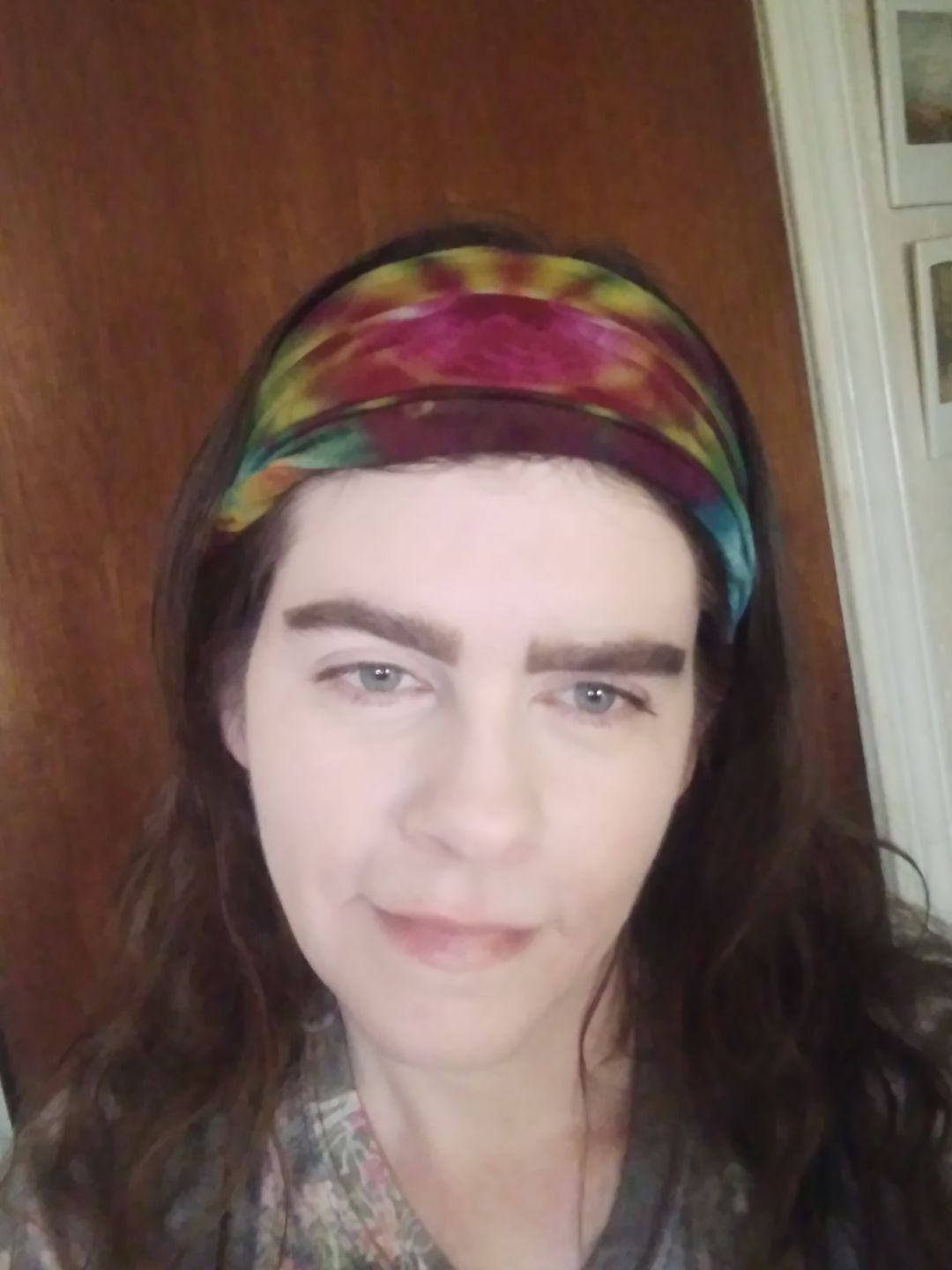 Customer photo review of Lolita Tie Dye Headband