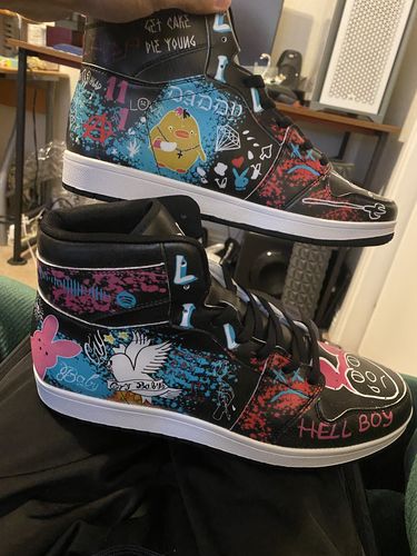 Customer photo review of Hell Boy Sneaker