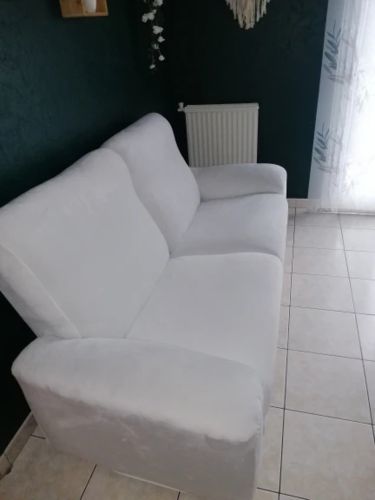 Customer photo review of Cabrexa 2 Seater Recliner Slipcovers