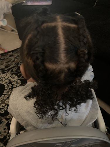 Customer photo review of Fro Butter Baby | For Kids Damaged & Brittle Hair