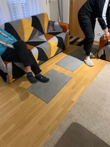 Customer photo review of Cabrexa Stretch Sofa Couch Covers