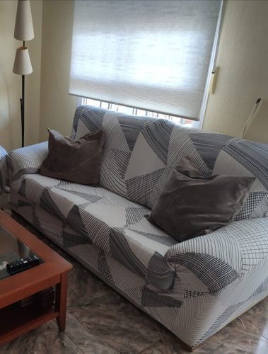 Customer photo review of Cabrexa High Stretch Sofa Covers