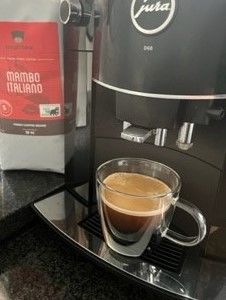 Customer photo review of Brown Bear Mambo Italiano Espresso Coffee, Strength 5, Dark Roast
