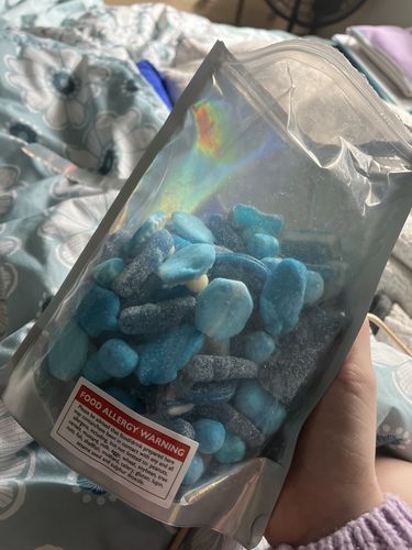 Customer photo review of Blue Raspberry Mix
