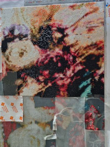 Customer photo review of Eigen Foto Diamond Painting