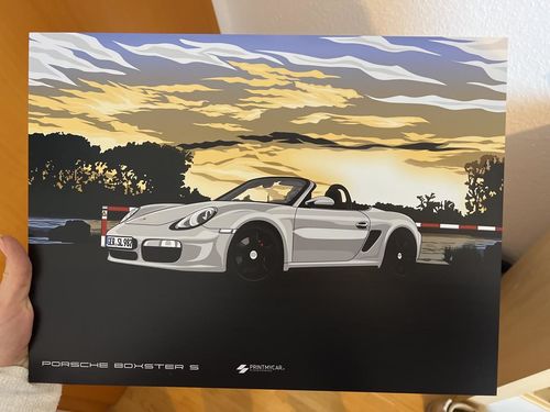 Customer photo review of Dein Fahrzeug von Hand gezeichnet und verewigt